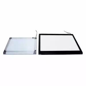 라이트박스 NJ31SG65 A4 블랙 라이팅패널 라이트배너 LED패널