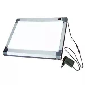 라이트박스 UM27LN39 A4 실버 라이팅패널 LED라이트박스