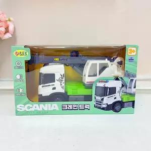 스카니아 크레인트럭완구 자동차 리프트 건설놀이장난감 대형장난감