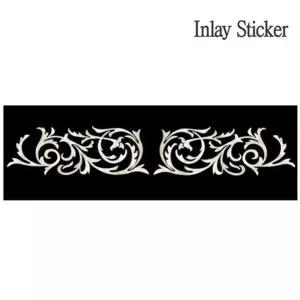 악기스티커 L R Ukul Ornamental Swirl-WP 스틱커데코 기타 장식 꾸밈 소품