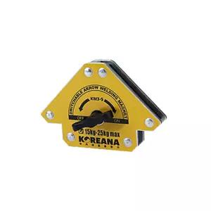 코리아나 강력 용접 자석 스위치형 KM3 S고정기 공구 철판직각자 수공구 누르는 삼각대