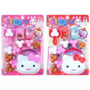 핑크래빗 톡톡팝콘 색상랜덤장난감 어린이선물 귀여운놀이용품 톡톡 공구 소꿉 완구 여아