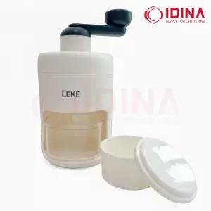 리케 폴리 빙수기 (CG50979)메이커 만들기 기계 소형 흰색 가정용 간편 수동 핸들 손잡이