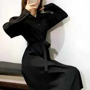 [신상오픈런]트렌치원피스 셔츠핏 허리벨트 에이라인 올검 (30487130)