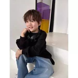 [연투] 디세인트 26봄 반응UP절개맨투맨 24개월 아기 유아 키즈 여아 남아 맨투맨