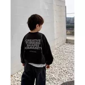 [연투] 디세인트 26봄 크레이티브맨투맨 24개월 아기 유아 키즈 아동복 여아 남아 티셔츠