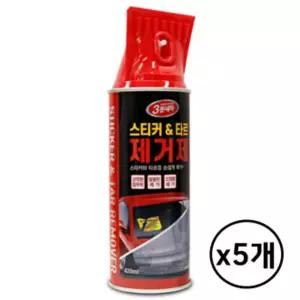 카렉스 스티커 타르제거제 5개클리너 제거제 자동차 아스팔트 스티키