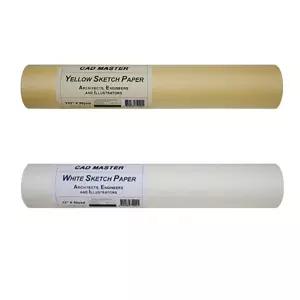 스케치용 롤트레싱지 12인치50Y 제도 미술 화방용용지 제도용 반투명종이 싱지 옐로우