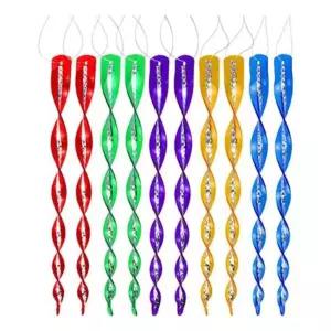 반사형 조류퇴치 회전막대 50cm 10개 세트 과수원 새몰이용용기 농사용기 쫓기기 광대 스틱기 비둘기물리기