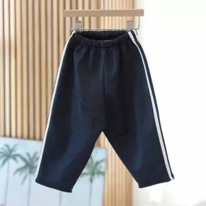 (당일발송) 유아남아바지 남자아 캐주얼베이비룩 여아캐주얼바지 아동배 아동 꾸안꾸 라인 배기 바지 3살 4