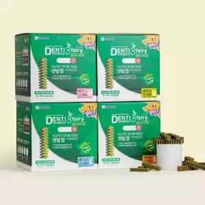 덴티페어리 클로로필 밸류팩 860g 포켄스 강아지 치석 입냄새 제거 덴탈껌