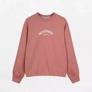 [폴햄]여성) 무브 플리스 크롭 그래픽 맨투맨 (PHF4TR2750)