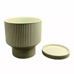 도기 화분 세로 13x13 탁상 인테리어개업축하화분 선물 카페 까페 실내 사무실 회사 선반 개업식 호텔 테이