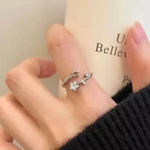 [콩심팥심]별빛 별자리 우주 반지 링 애끼반지 새끼반지 오픈 링 사이즈 조절