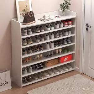 오픈 현관 신발장 남쪽 좁은 흰색 수납 틈새 화이트