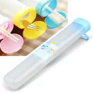 칫솔 펜 젓가락 케이스 칫솔통 꽂이 걸이 휴대용용통 수납 휴대용 여행용통 필통 여행용