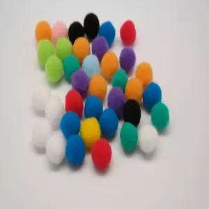 뿅뿅이(20mm 1000입) 교재류 준비물 구성 칼라솜유아동놀이 만들기재료 꾸미기 공예소품 미술 만들기 치원