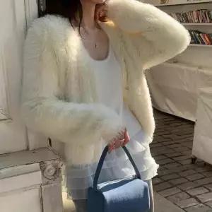 [하프클럽/옷자락]여자 가을 겨울 따뜻한 앙고라 레이어드 베스트