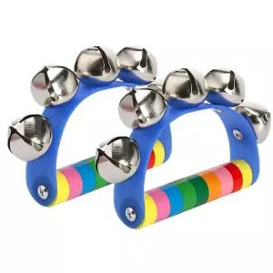 원통손잡이 어린이 반달 징글벨 율동연주 2종 두드리기 영아악기