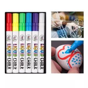 물로지우는 유아용 분필마카 리퀴드 유리 홈스쿨 생일답례 기관