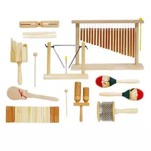 유치원 맑은소리 원목 타악기 연주놀이 10종 실로폰 유아동 예술