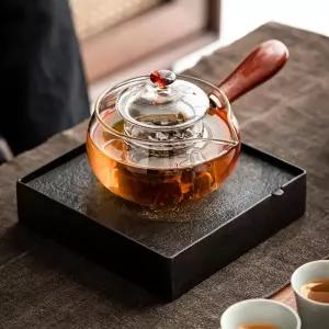 내열유리 차포트 350ml 티팟 다관 주전자 포트