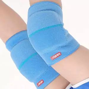 [지삼안전] 무릎보호쿠션 어린이 스펀지 무릎 보호대 날개형 부착식 메쉬 운동 야외 활동 주니어 (단품)