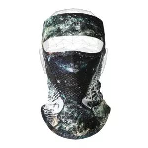 (QUASAR ETC SET)퀘이사 헤어밴드+매쉬마스크 세트레포츠 운동 자전거 메쉬 스포츠 등산 낚시 패션 디자인