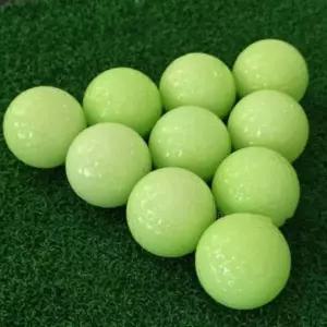 야간라운딩 형광 골프공 야광 골프용품
