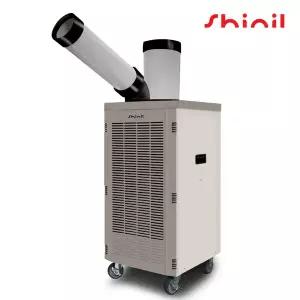 신일 이동식에어컨 실외기 없는 산업용 코끼리 공장 매장 주방 식당 1구 SMA-PC3400WG DKM