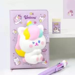 [문구] 캐릭터 다이어리 스퀴시 노트 어린이 핸드북 선물용 노트북