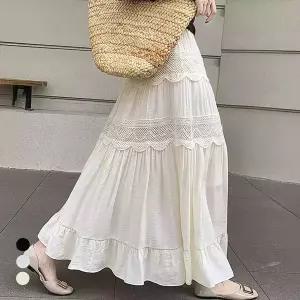 KARRA 트리플티어드밴딩스커트_A6S0288