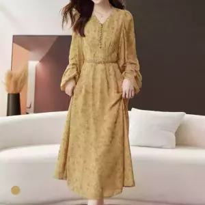 KARRA 셔링톤온톤원피스+벨트SET_A6S0287