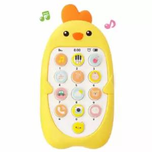 베이비 스마트폰 병아리 아기핸드폰 멜로디장난감 전화놀이 유아 유아기 전화기
