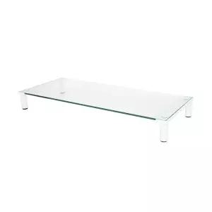 PC 모니터 받침대 거치 선반 노트북 스탠드 CLC772 강화유리 거치대 컴퓨터 모니터대