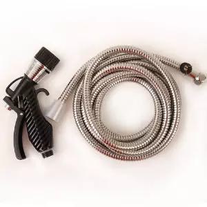 베란다용 메탈 분사기 세트 3M스프레이건 수도용품 호스 청소 청소용 다목적 원예