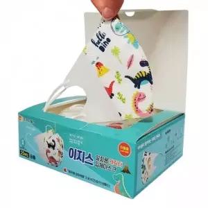 ( )이지스 일회용 캐릭터 입체 마스크 25매 아동용 공룡