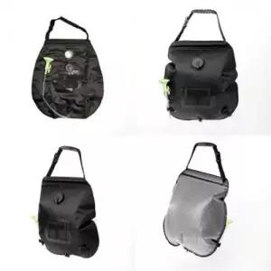 ( )샤워기 캠핑 온도측정 20L 캠핑물주머니 캠핑샤워백 B타입 블랙