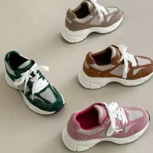 여자 무드 청키 플랫폼 캐쥬얼 클래식 뉴트로 스니커즈