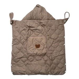 너르시 소프트 후드 커버, 유모차용 후드, 야외 모험용 방풍 유모차 담요, 카툰 후드(커피)