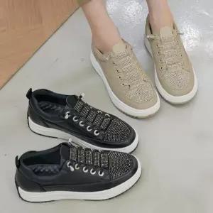 여자 큐빅 플랫폼 데일리 캐주얼 스니커즈