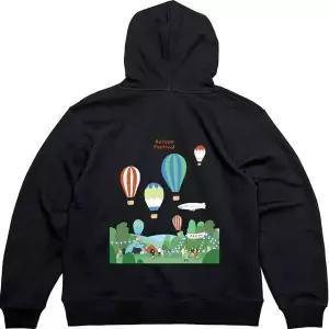 헤비후드집업 뒷면 가을풍선여행 튀르키에그림 다양한색상