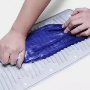 ( )미니 세탁 양말 고정 속옷 빨래 판 실리콘 손 흡착