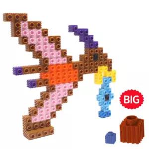 이지툭툭 빅블럭_4. 프테라노돈취미 용품 어린이 조립용 장난감 미니 블록 만들기