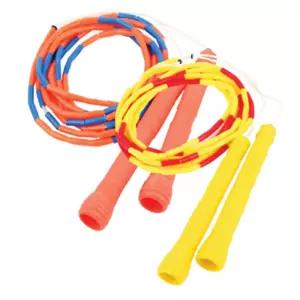 JJR 슬림구슬 단체 줄넘기 3.1M 짝줄운동용 긴줄 학생 긴줄넘기 헬스