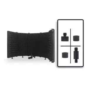 (타입 5단 단품)접이식 소음 차단 마이크 녹음장비 5단 조정 가능