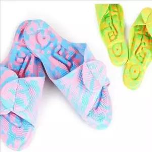 [라일리] Rly 발 건강 지압 슬리퍼 실내 지압 슬리퍼 마사지