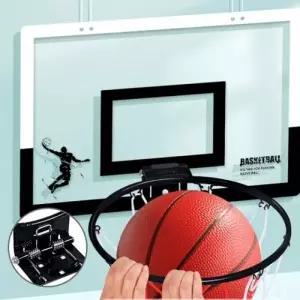 (수량 걸이형 미니농구대 풀세트)미니 문걸이 농구대 접이식 실내 농구대 가정용 벽걸이 풀세트 어른