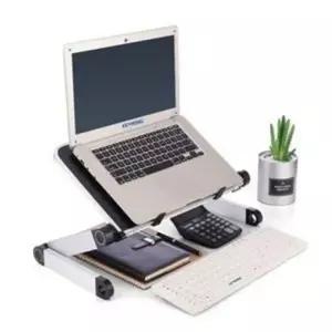 (색상 블랙)키밍 접이식 노트북 거치대 멀티 테이블 사무실 홈 오피스 필수 아이템