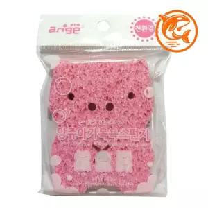 부드러운 아기 목욕 마사지 스폰지 곤약 피부 관리용 돼지 형태 스펀지